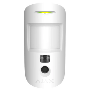 Бездротовий ІЧ датчик руху з камерою Ajax MotionCam white до 12 м до 640&times;480 пікселів 2880000412021YT фото