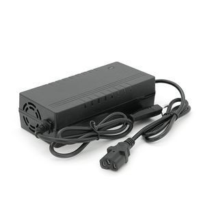 Зарядний пристрій Jinyi для акумуляторів Li-ion 48V(54,6V) 13S 2A штекер Triangle plug (T-tipe/IEC/C13 N+L-) з індикацією BOX 2000000243764YT фото