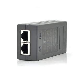 POE інжектор 48V 0.5A (24Вт) з портами Ethernet 10/100Мбіт/с, без кабелю живлення 839DE8770265 фото