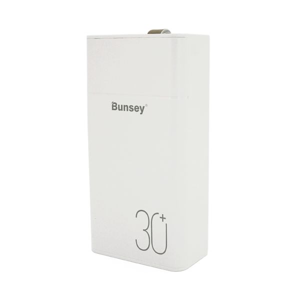 PowerBank Bunsey BY-40 30000mAh, Input:MicroUSB+Type-C, Output:2USB/Type-C, QC22.5W/PD20W, White 5337D8F09926 фото