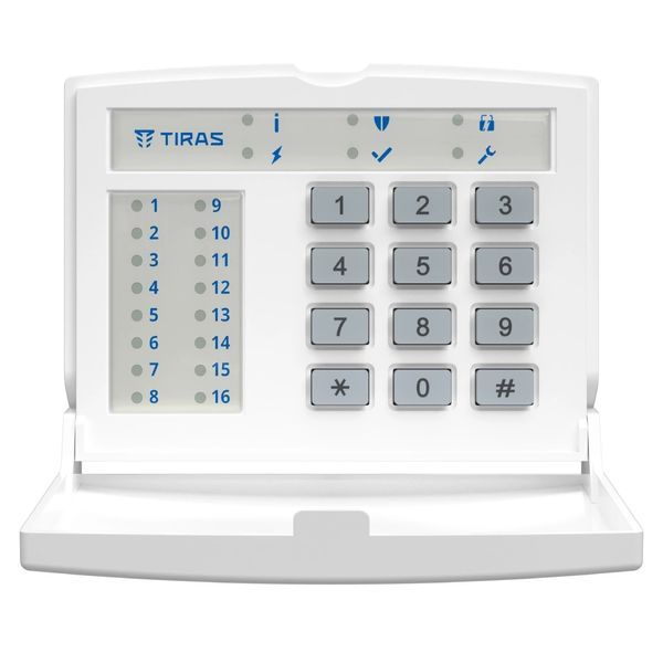 Клавіатура Тирас Tiras K-LED16 99-00005552VIAT фото