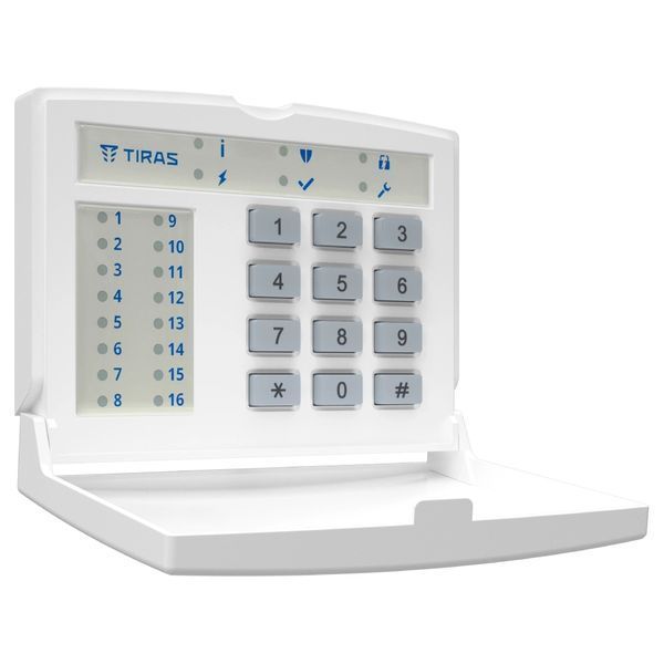 Клавіатура Тирас Tiras K-LED16 99-00005552VIAT фото