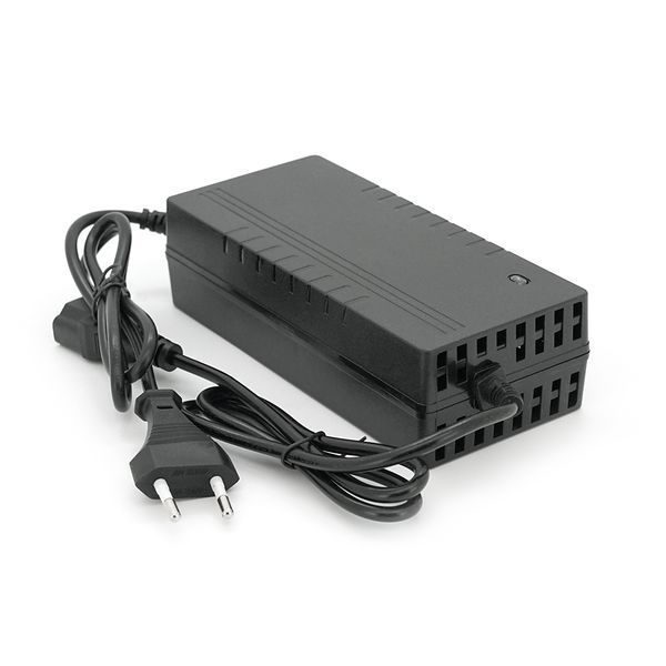 Зарядное устройство Jinyi для аккумуляторов Li-ion 48V(54,6V),13S,2A.штекер Triangle plug (T-tipe/IEC/C13 N+L-),с индикацией,BOX 2000000243764YT фото