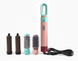 Фен-щітка мультистайлер Hot Air Styler 5 в 1 з насадками для укладки завивки і об'єму волосся рожевий в кейсі eve1251 фото 2