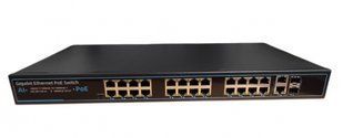 PoE-коммутатор U-tex UT-SG28P 24-портовый 10/100Мбит/с 2 порта UPLINK 10/100/1000Мбит/с 69079FORS фото