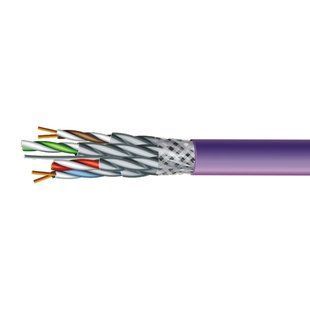 Кабель ЗЗЦМ (FTP мідь безгалогенний LSZH) Category 7e S/FTP LSZH 4х2х23 AWG (70910151) бухта 500м. 99-00008821VIAT фото