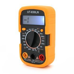 Мультиметр UK-830LN. Измерения: V, A, &Omega;. Функции: прозвонка, тест диодов, тест транзисторов. 2000000025537YT фото