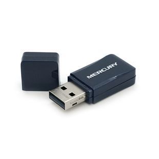 Бездротовий мережевий адаптер Wi-Fi-USB MERCURY mini MW300UM 802.11bgn 300MB 2.4 GHz WIN7/XP/Vista/2K/MAC/LINUX BOX Q300 2000000150925YT фото