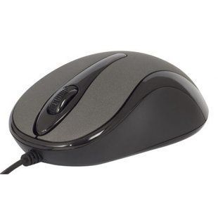 Мышь A4Tech N-350-1 V-Track USB, серая 0202461EDG фото