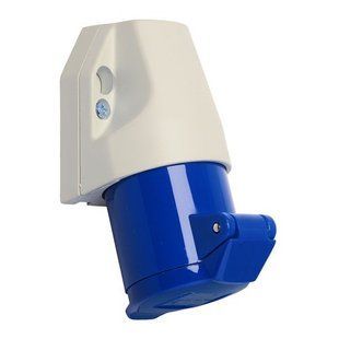 Розетка настенная 2P+PE 16А 250В IP44 Walther 110306 2775KAPR фото