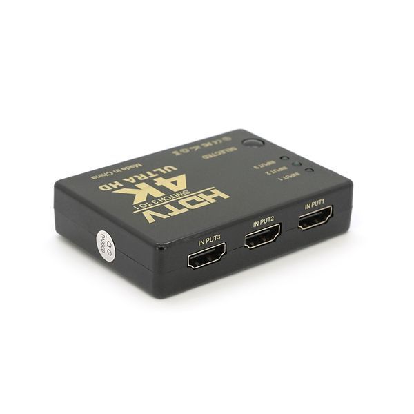 Пассивный HDMI свич с пультом ДУ IR, 1080Р, 1,4 версия, 1=>3 порта, Blister 2000000172828YT фото