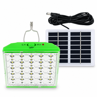 Кемпінговий LED-прожектор Easy Power EP-023 з сонячною панеллю та гаком eve2045 фото