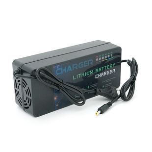 Зарядний пристрій для акумуляторів Li-ion 48V 54 6V 13S 5A штекер 5 5 2 5 з індикацією БОКС 2000000243757YT фото