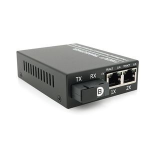 2х портовий медіаконвертер ONV-0110S-SCX-S2-B 2*100М RJ45 + 1*SC порт (single mode single fiber, 1310/1550nm, 20km) 2000000338521YT фото