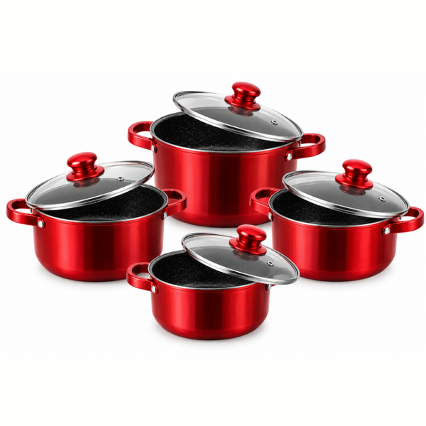 Набір посуду COOKWARE SET G-A10 з нержавіючої сталі 12 предметів eve2102 фото