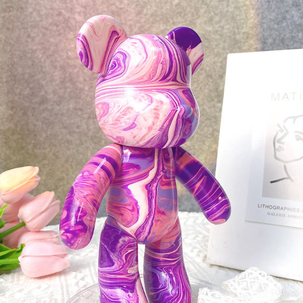 Флюїдний ведмедик Fluid Bear 23 см набір для творчості з фарбами 3 кольори eve1115 фото