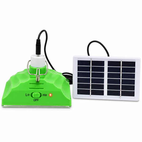 Кемпінговий LED-прожектор Easy Power EP-023 з сонячною панеллю та гаком eve2045 фото