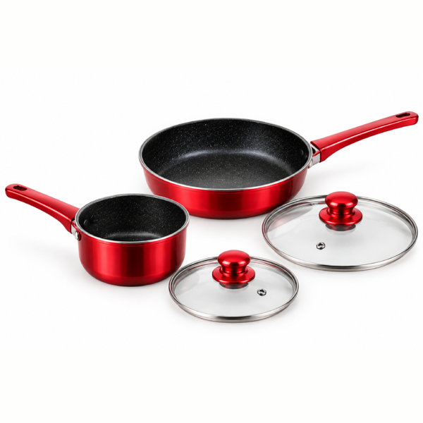 Набір посуду COOKWARE SET G-A10 з нержавіючої сталі 12 предметів eve2102 фото