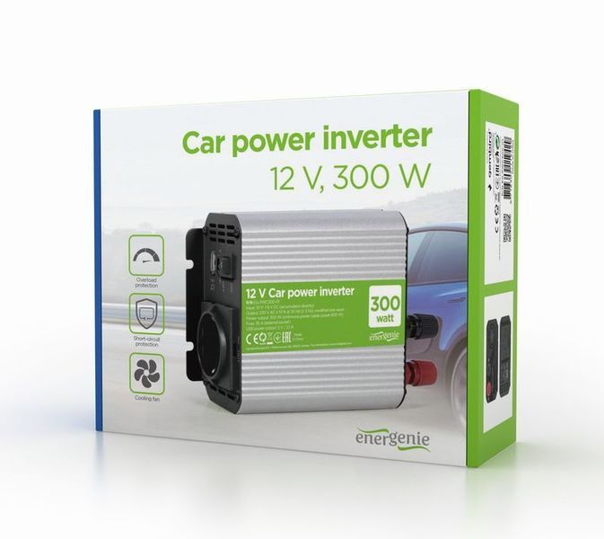 Автомобільний інвертор EnerGenie EG-PWC300-01 1605277EDG фото