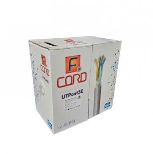 Кабель FCord UTP cat. 5e 4x2x0,51 бухта 305 м для внутрішньої прокладки 70682FORS фото