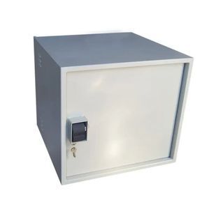 Антивандальний шафа VAGOS Super Antilom 19" 12U - 1.5 (600х550x600) двері - приховані петлі замок - крабовий 8отв. 22мм 2000000275208YT фото