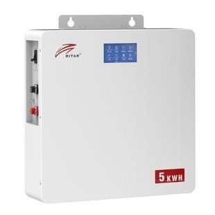 Акумуляторна електрична батарея літієва Ritar GE-W5KWH-51.2V 1607811EDG фото