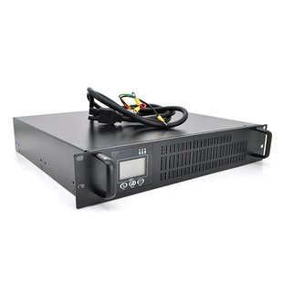 Инвертор с правильной синусоидой ONLINE Ritar RT-3KL-LCD, RACK 3000VA (2700Вт), 96В, Ток макс. 5A, под внешний АКБ, (480*420*90), Q1 876C60FFBC3F фото