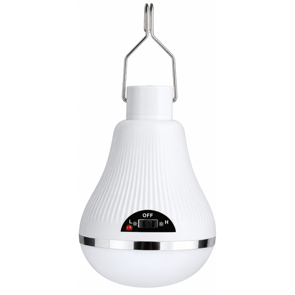 Кемпінгова LED-лампа Easy Power EP-020 з сонячною панеллю та гачком eve2046 фото
