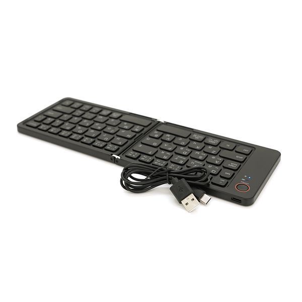 Клавиатура беспроводная B023, раскладная, 67 клавиш, (Eng / Pyc), 2.4G, 280x92mm, Black, Box 2000000382814YT фото