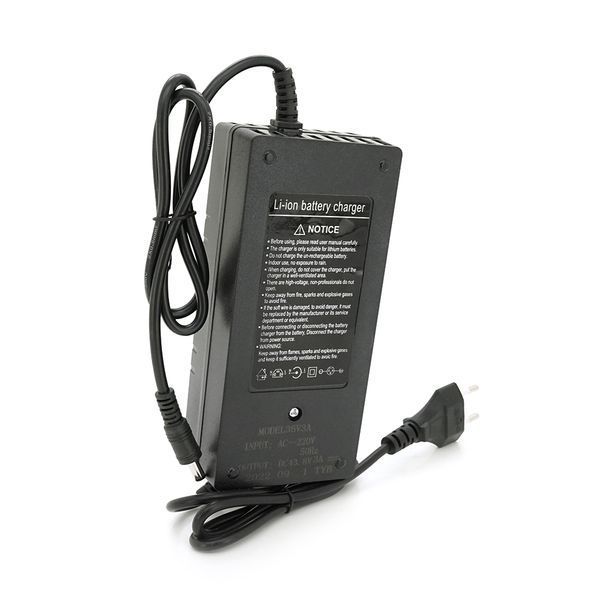 Зарядний пристрій для акумуляторів LiFePo4 36V(43.8V) 12S 3A штекер 5.5*2.5 з індикацією BOX 2000000243733YT фото