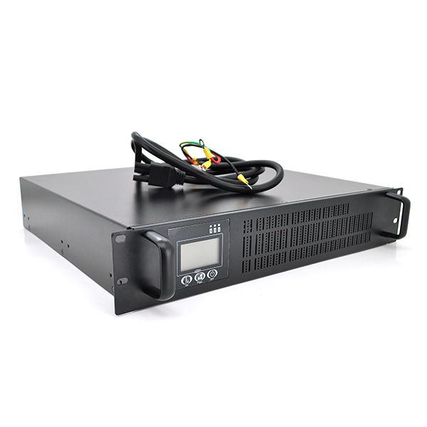 Інвертор із правильною синусоїдою ONLINE Ritar RT-3KL-LCD, RACK 3000VA (2700Вт), 96В, Струм макс. 5A, під зовнішній АКБ, (480*420*90), Q1 876C60FFBC3F фото