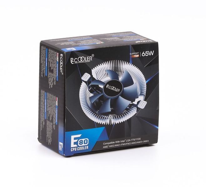 Кулер процесорний PCCOOLER E80 1605049EDG фото