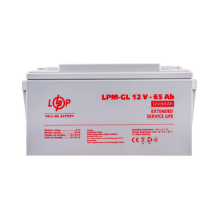 Аккумулятор гелевый LPM-GL 12V - 65 Ah 3869LP фото