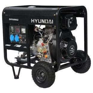 Генератор дизельный Hyundai DHY 6000LE 99-10035691VIAT фото