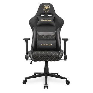 Крісло ігрове Armor One V2 Gold F, чорний з золотим 1607044EDG фото