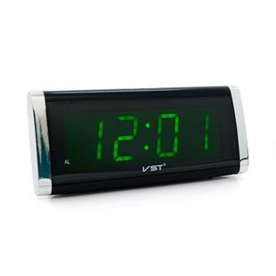 Электронные часы VST-730, будильник, питание от кабеля 220V, Light Green Light 2000000354569YT фото