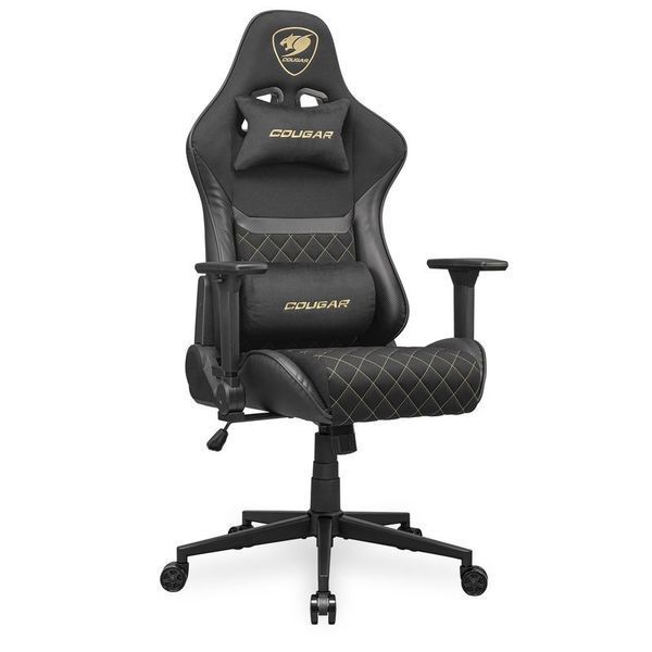 Крісло ігрове Armor One V2 Gold F, чорний з золотим 1607044EDG фото
