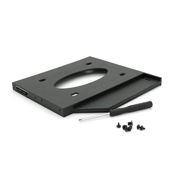 Адаптер підключення HDD 2.5'' 12.7 mm в відсік привода ноутбука SATA/mSATA (HDC-25) корпус plastic Blister Q100 2000000311760YT фото