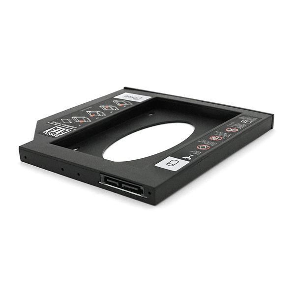 Адаптер підключення HDD 2.5'' 12.7 mm в відсік привода ноутбука SATA/mSATA (HDC-25) корпус plastic Blister Q100 2000000311760YT фото
