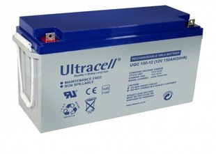 Аккумуляторная батарея Ultracell UCG150-12 GEL 12 V 150 Ah (485 x 170 x 240) White Q1/34 6C86128C6F0C фото