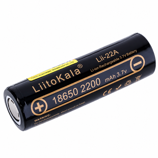 Акумуляторна батарея LiitoKala Lii-22A 18650 Li-ion 2200mAh 3.7V eve2235 фото
