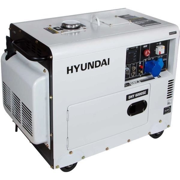 Генератор дизельний Hyundai DHY 6000SE 99-10035693VIAT фото