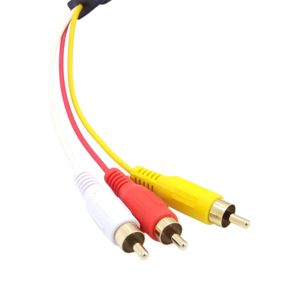 Кабель HDMI&ndash;3 RCA 1,5 м в тканинній оплітці пасивний eve1950 фото