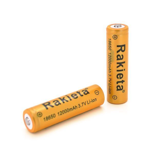 Акумулятор Li-ion POWERMASTER RAKİETA 18650 12000 мАч 2 шт в блістері ціна за блістер 2000000294810YT фото