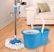 Турбо-швабра з відром і віджимом 360&deg; Spin Mop телескопічна ручка 77&ndash;115 см 10 л мікрофібра eve1120 фото 5