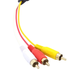 Кабель HDMI&ndash;3 RCA 1,5 м в тканинній оплітці пасивний eve1950 фото 3
