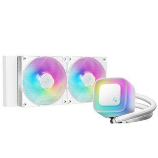 Система водяного охолодження DeepCool LE240 WH V2 (R-LE240-WHAMMN-G-2) 553697DCL фото