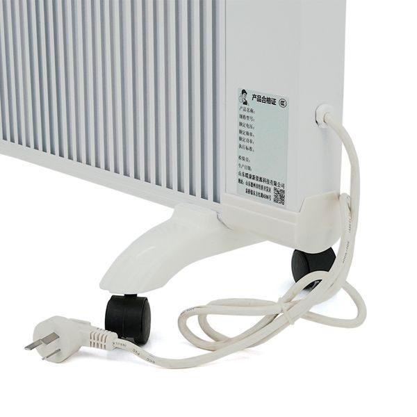 Конвектор електричний Nuankang NK-TXW1000 LED-дисплей електронний термостат 220V/1.0kW 10-14 м&sup2; Box + перехідник на євророзетку 2000000200965YT фото