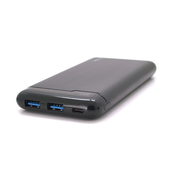 PowerbankTtec 10000mAh, LCD, Output: 2*USB + Type-C, 20W, Black, Q30 CDE65C0156E2 фото