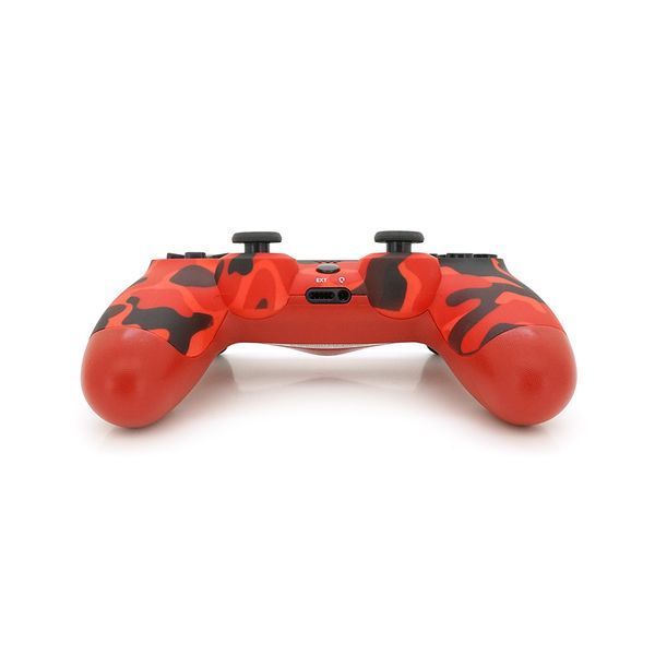 Геймпад Brazzers беспроводной для PS4 Wireless SHOCK, разъем для наушников, LED light bar, Haki-Red, 3.7V, 600mAh, Blister-box 2000000359687YT фото